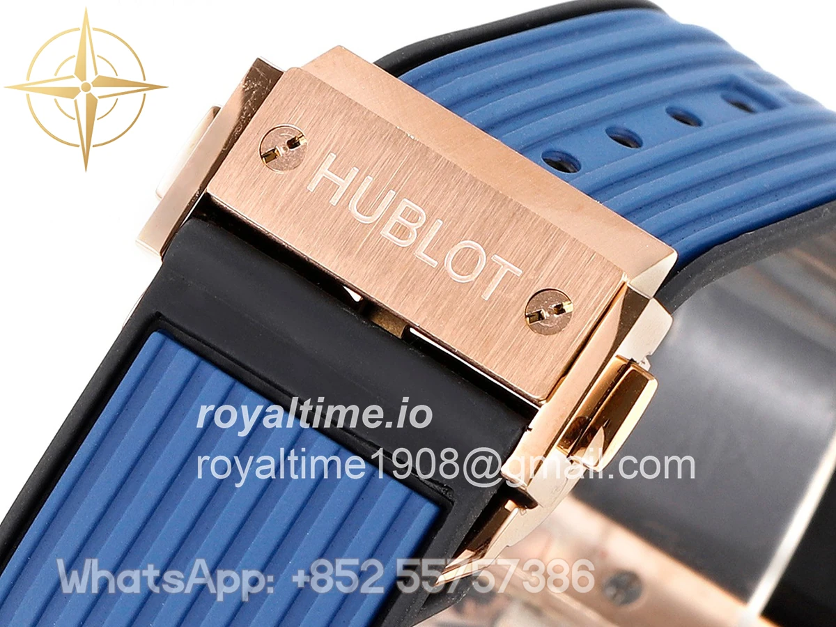 Hublot Spirit of Big Bang King Gold Blue Ceramic 42mm - Image 9