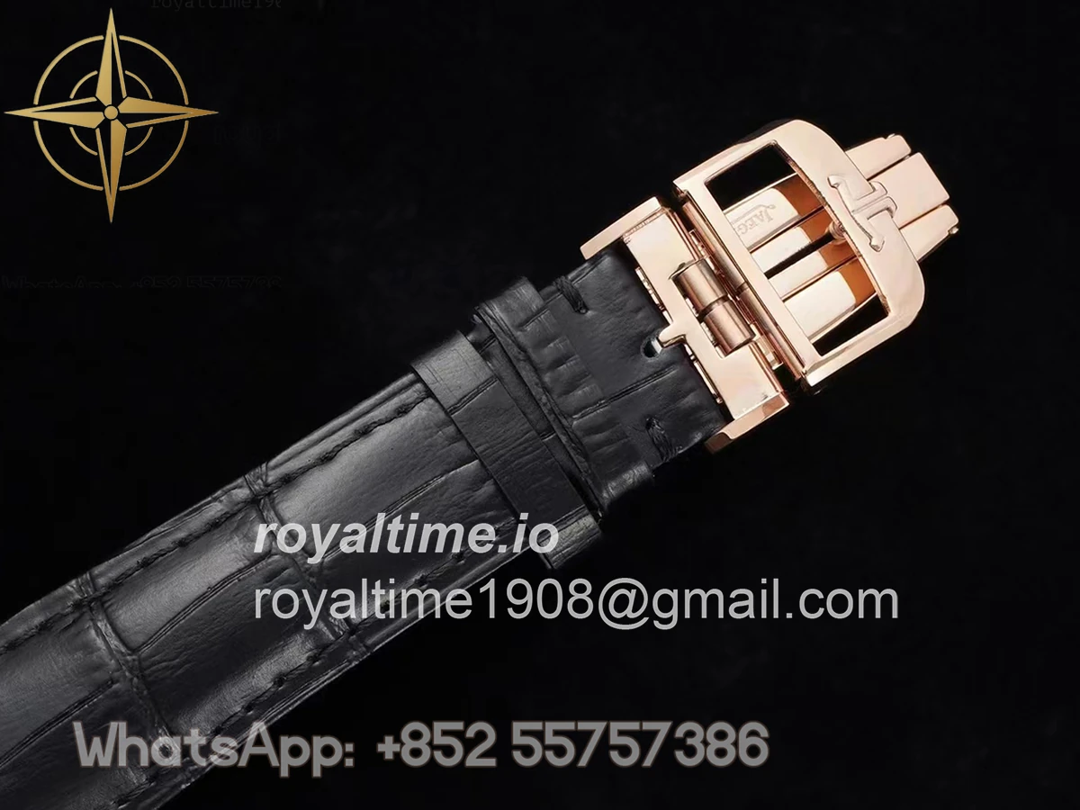 Jaeger-LeCoultre Master Control Tourbillon Black Dial in Rose Gold - Image 9