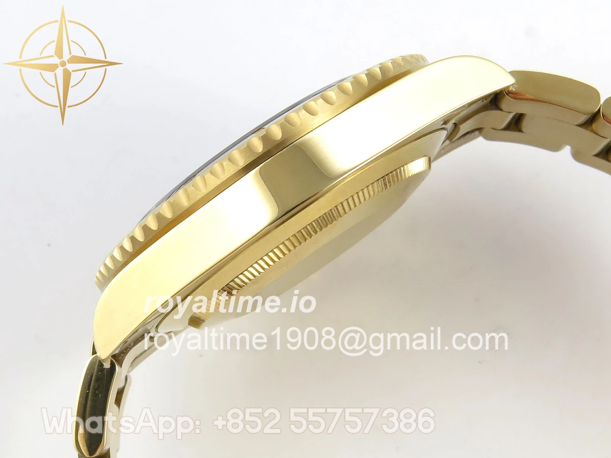 Rolex Submariner 41mm 126618 LN QF Black Dial on YG Bracelet QF3235 - Image 9