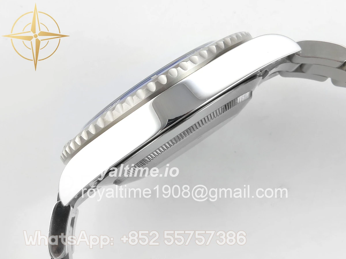 Rolex Submariner 41mm 126619 LB QF Blue Ceramic Black Dial on SS Bracelet QF3235 - Image 9