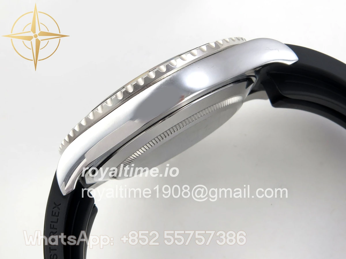 Rolex Yacht-Master 42mm 226659 SS QF on Oysterflex Strap JH3235 V18 (Free Sprung) Weighted 171g - Image 9