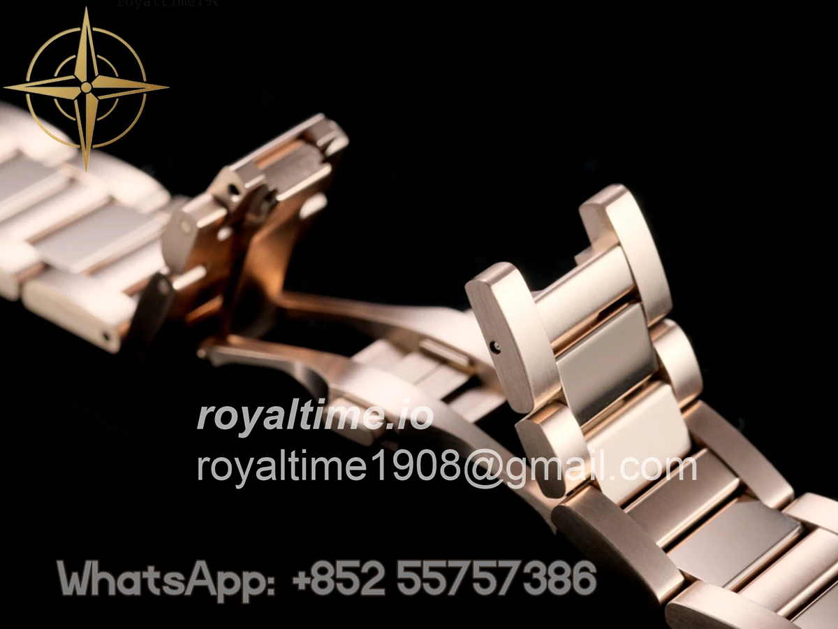 Cartier Pasha de Cartier White Dial 35mm With Diamond Bezel in Rose Gold - Image 9