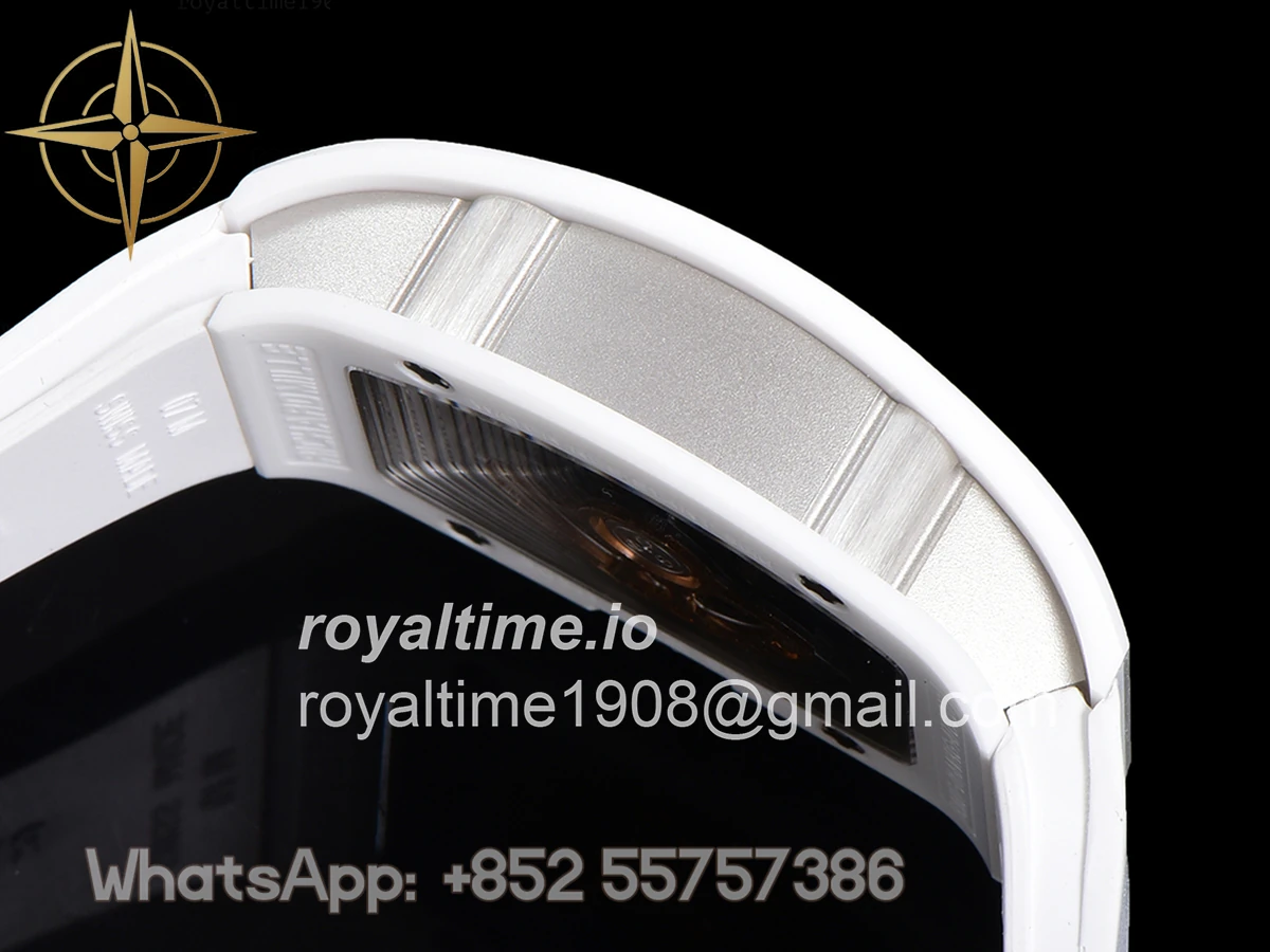 Richard Mille RM 007 Automatic Ladies White Ceramic Green - Image 9