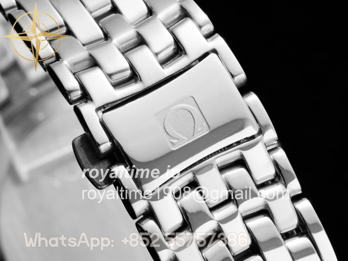 Omega De Ville Co-Axial Chronometer 36.8mm Silver Dial in Steel on Bracelet - Image 9