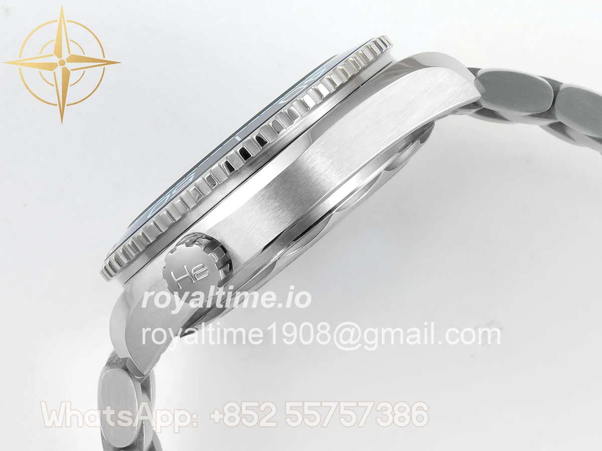 Omega Seamaster 39.5mm VSF Summer Blue Dial on SS Bracelet SA8800 V4 - Image 9