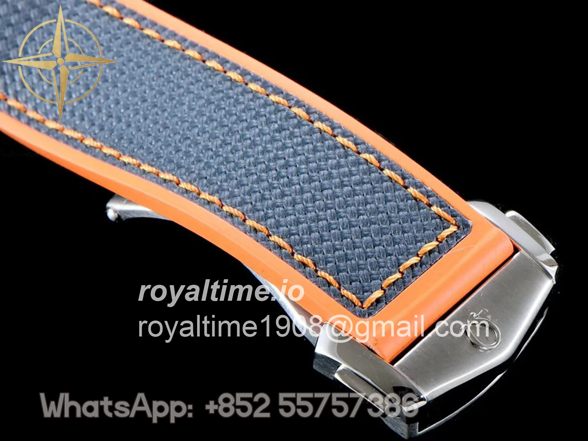 Omega Seamaster Planet Ocean 600M 43.5mm Titanium on Rubber Strap - Image 9