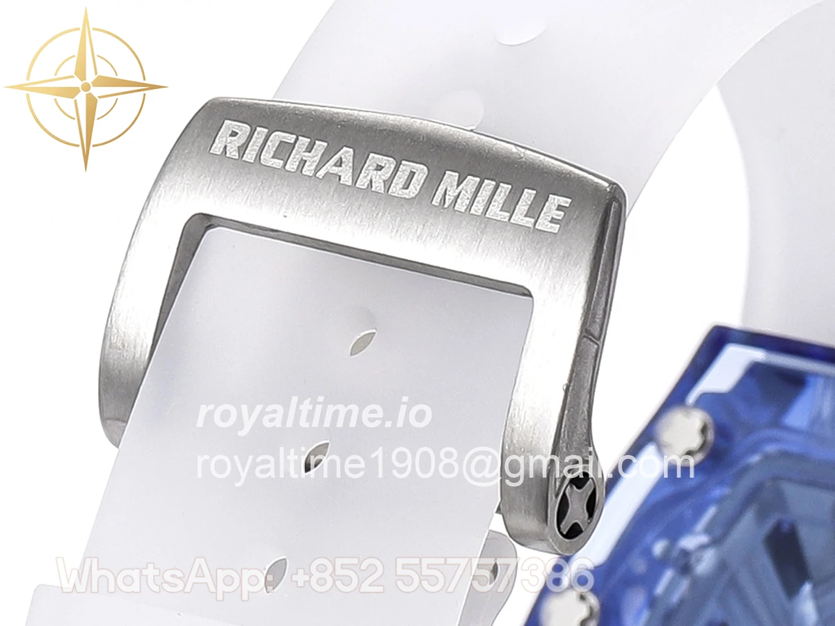 Richard Mille RM 027-01 Tourbillon Blue Sapphire - Image 9