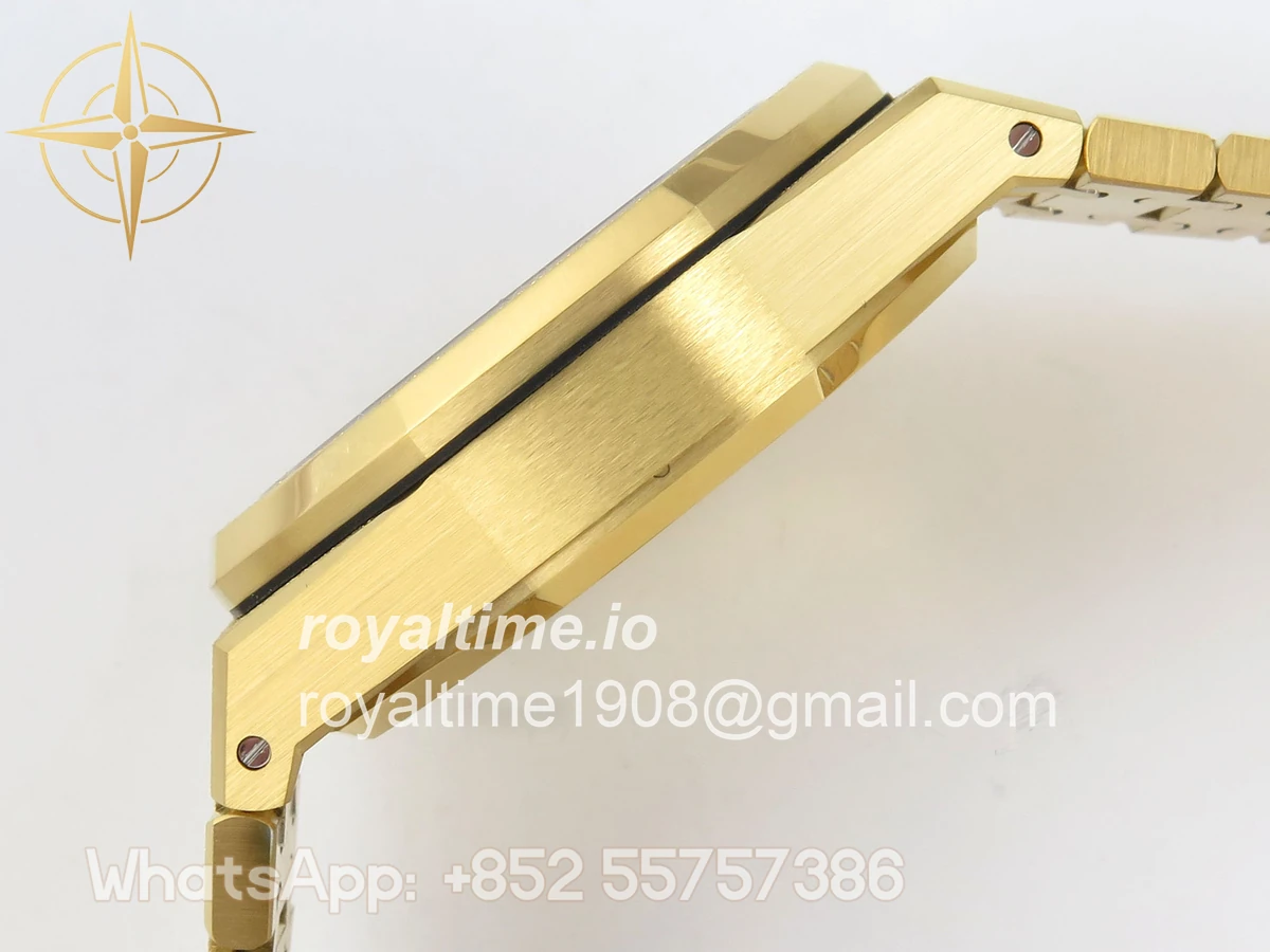 Audemars Piguet Royal Oak Chrono 26240 Frosted YG DDF YG Dial on YG Bracelet DD4401 - Image 9