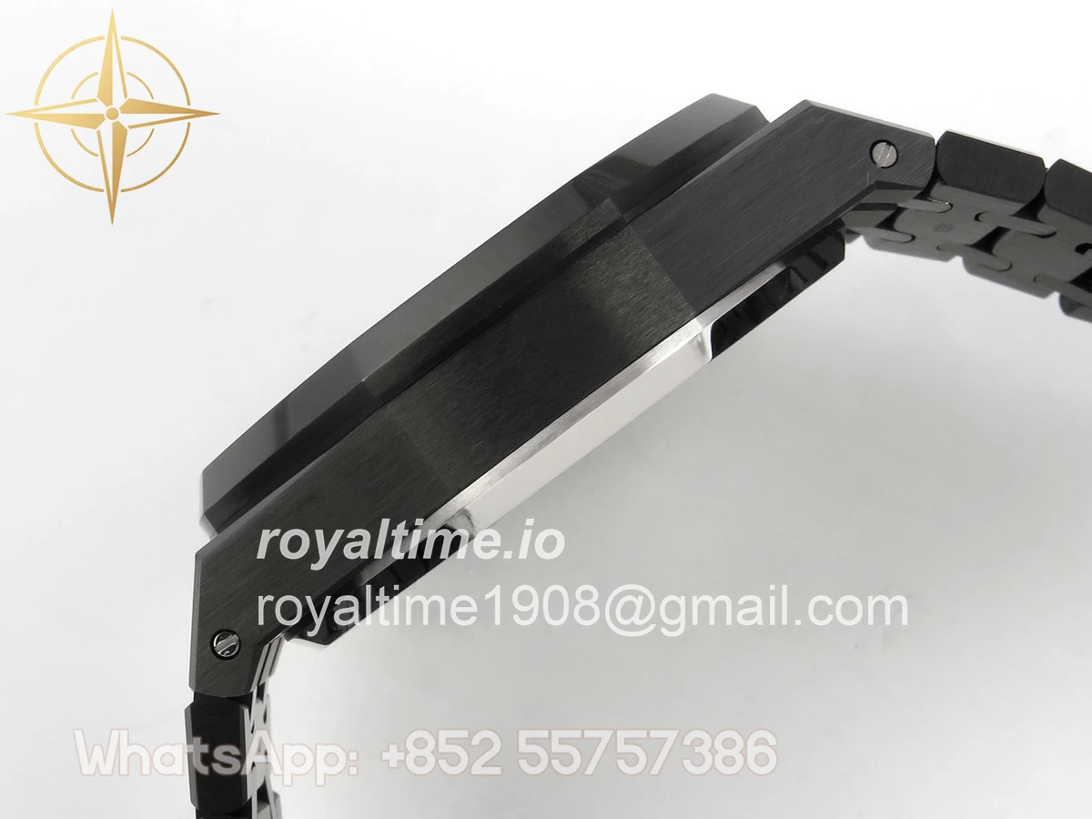 Audemars Piguet Royal Oak Chrono 26240 PVD DDSF Black Dial on PVD Bracelet DD4401 - Image 9