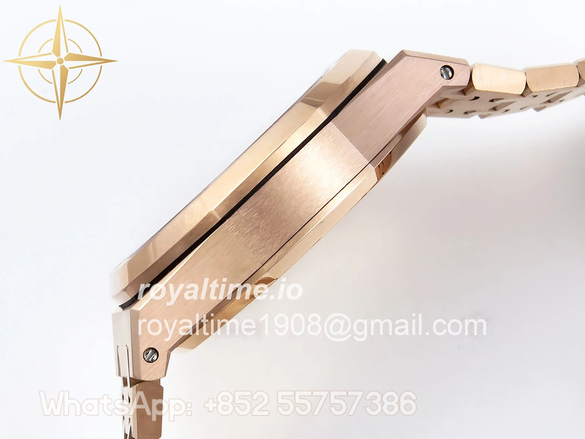 Audemars Piguet Royal Oak Chrono 26240 RG APSF Black Dial on RG Bracelet SA4401 - Image 9