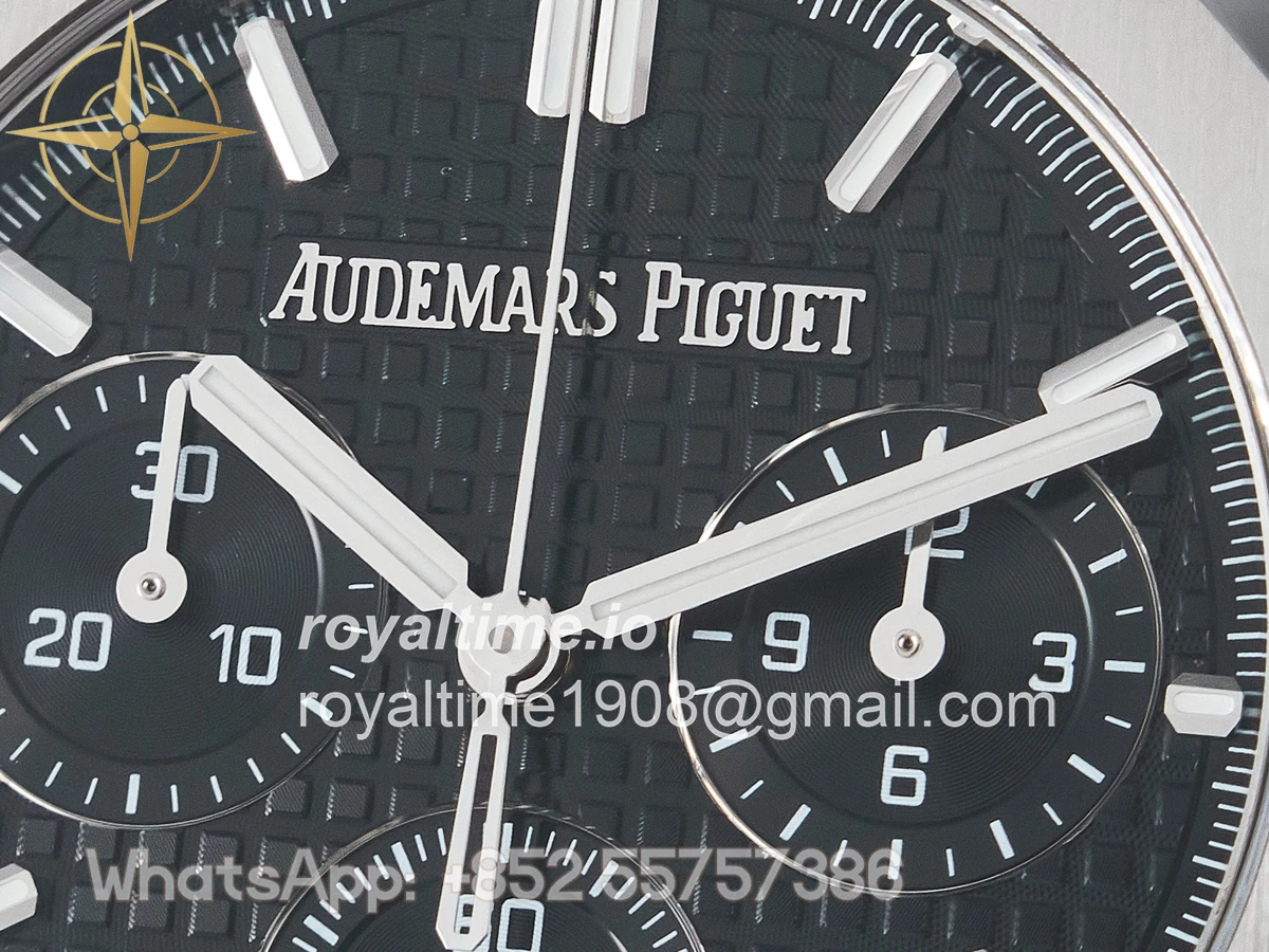 Audemars Piguet Royal Oak Chrono 26240 SS APSF Black Dial on SS Bracelet SA4401 - Image 9