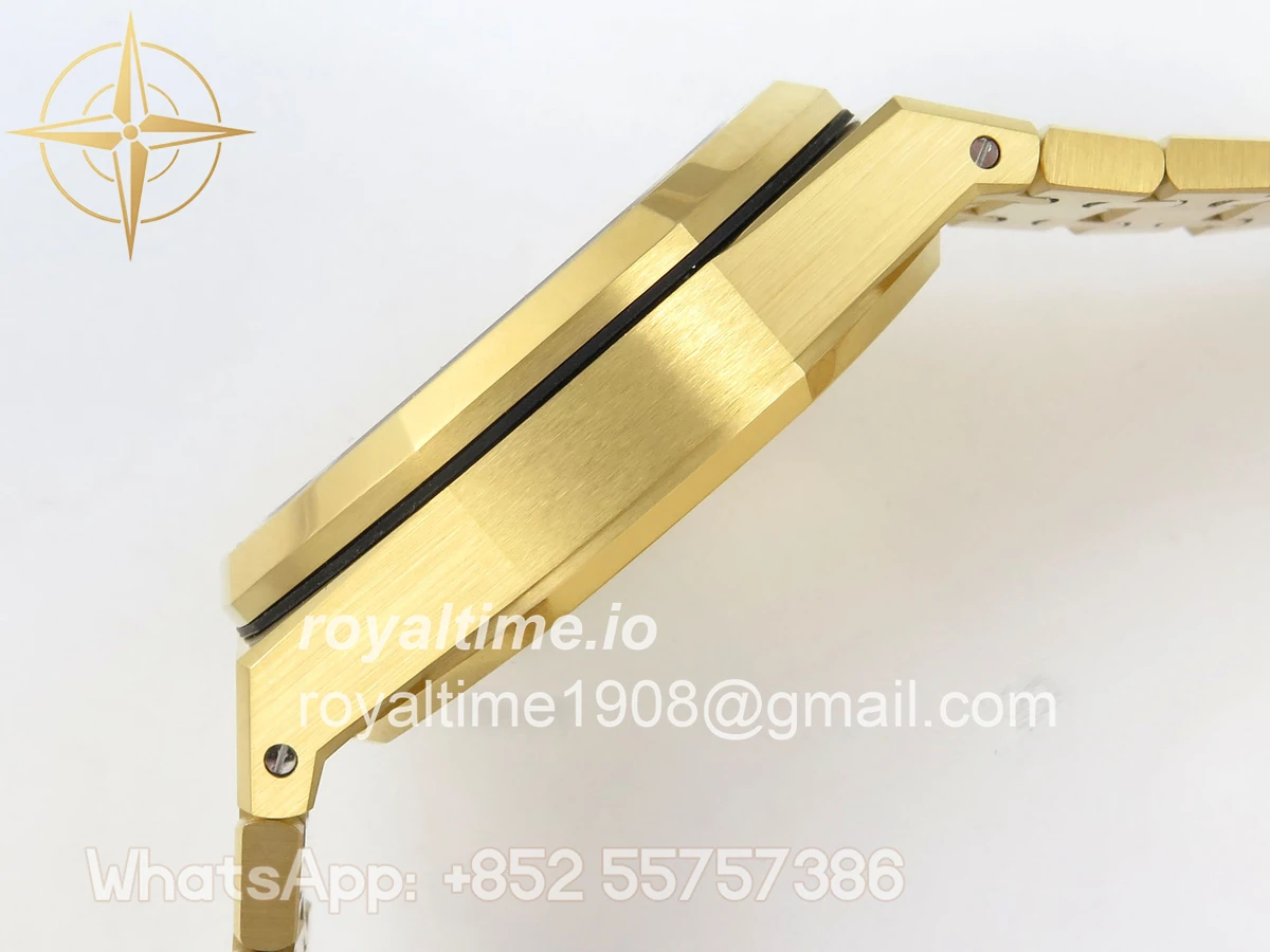 Audemars Piguet Royal Oak Chrono 26240 YG DDF YG Dial on YG Bracelet DD4401 - Image 9