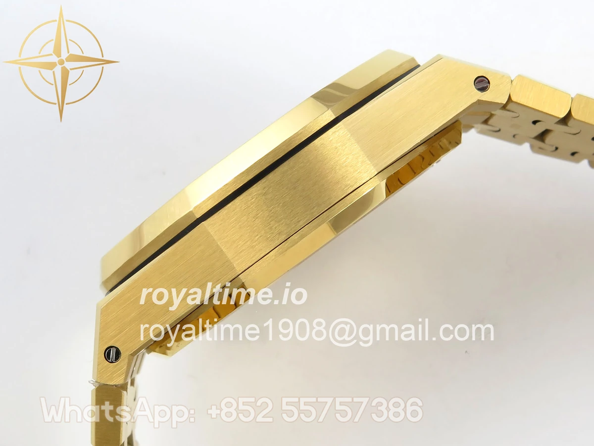 Audemars Piguet Royal Oak Chrono 26240 YG DDSF YG Smoked Dial on YG Bracelet DD4401 - Image 9