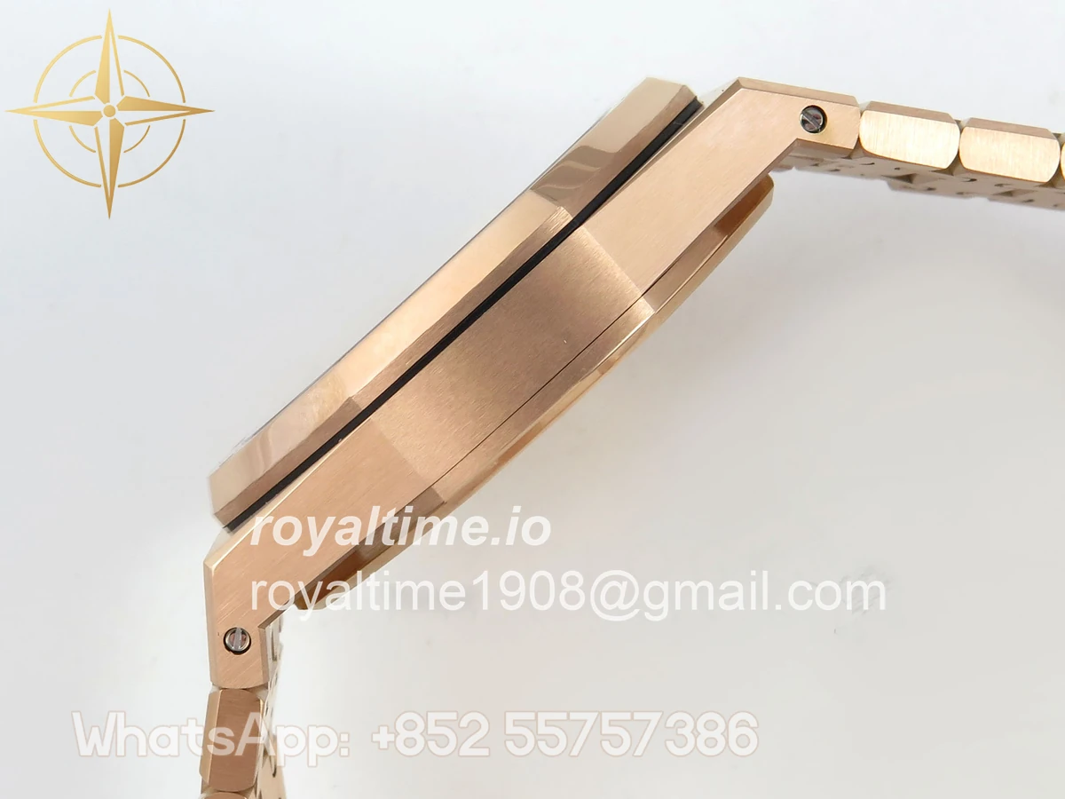 Audemars Piguet Royal Oak Chrono 26331 RG APSF Brown/RG Dial on RG Bracelet A2385 - Image 9