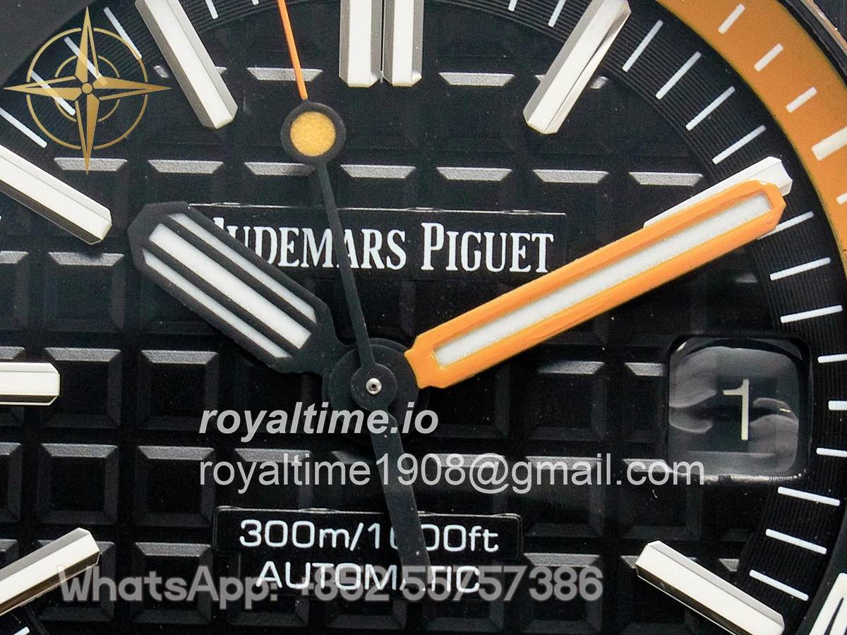 Audemars Piguet Royal Oak Offshore Diver 15707 Black Ceramic ZF SA3120 - Image 9