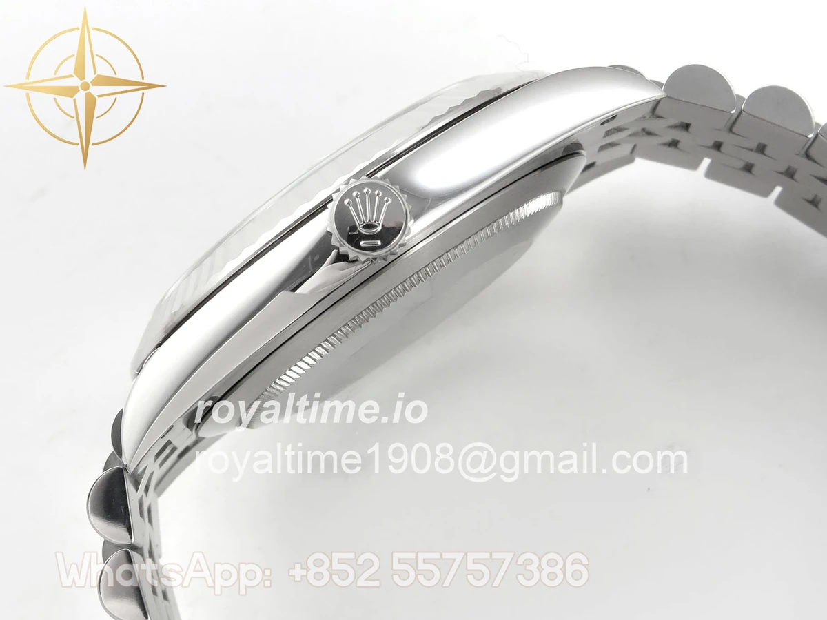 Rolex DateJust 41 126334 ERF Gray Stick Dial on Jubilee Bracelet JH3235 (Free Sprung) Weighted 132g - Image 10