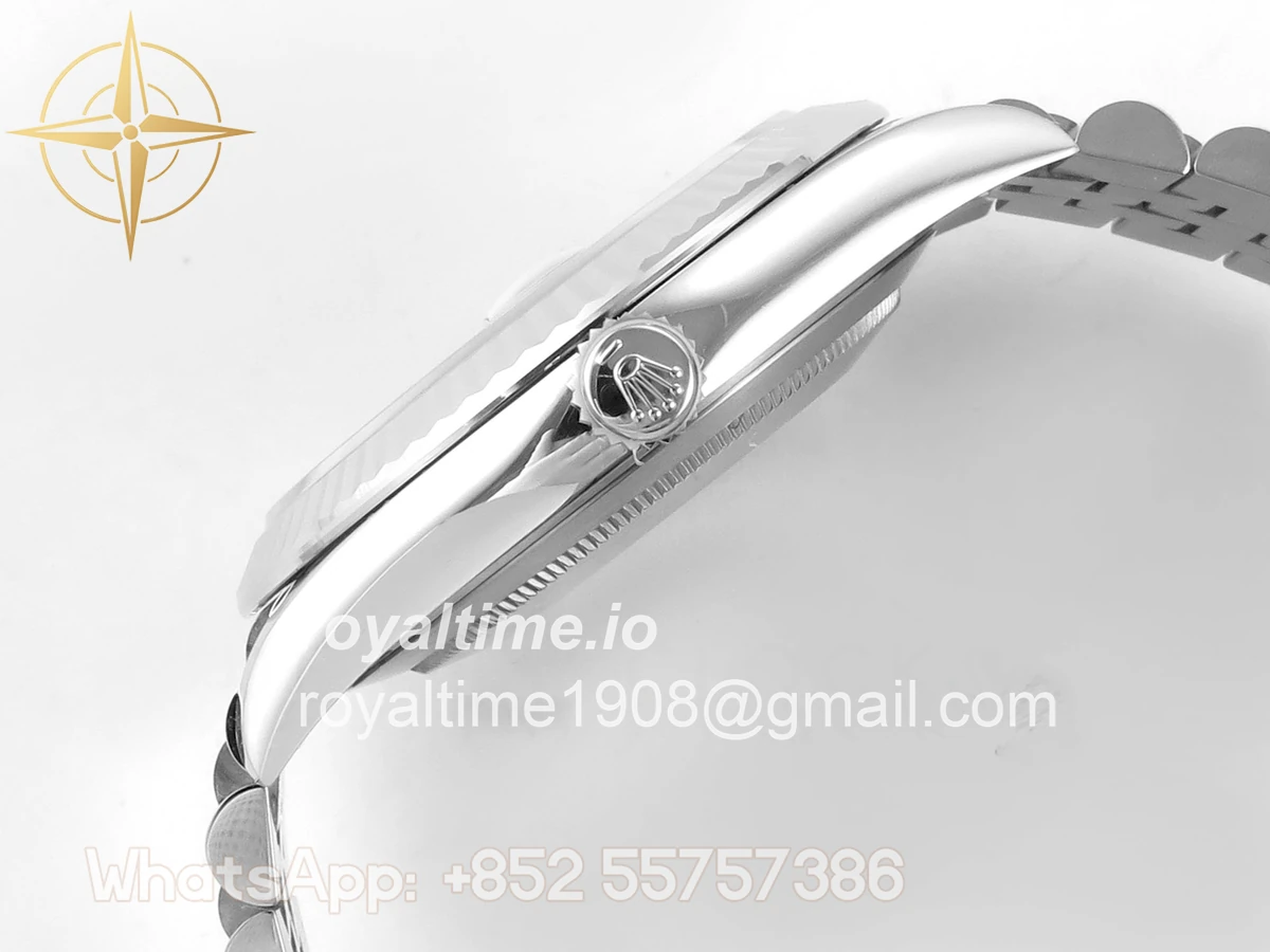 Rolex DateJust 41mm 126334 Clean Plus Silver Stick Dial on Jubilee Bracelet DD3235 - Image 10