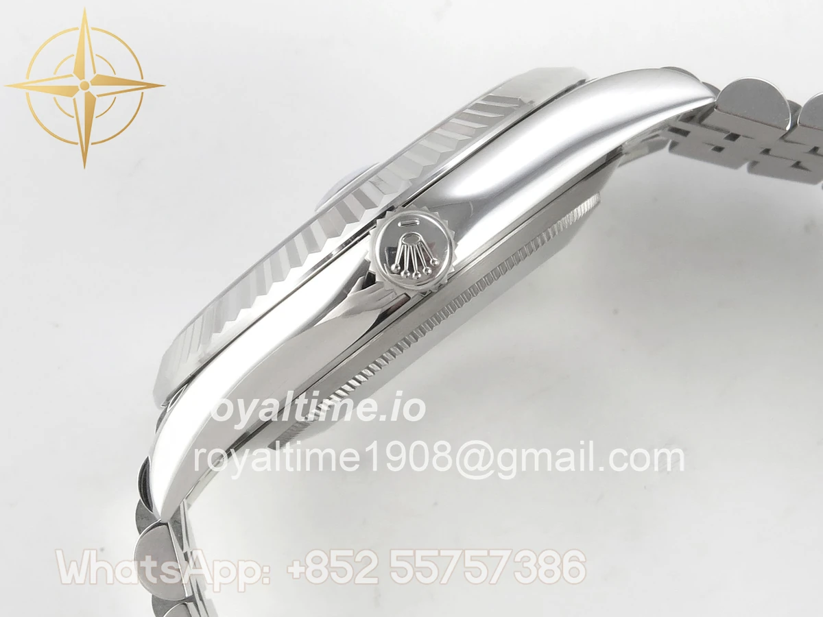 Rolex DateJust 41 126334 Clean Plus 904L Steel Gray Stick Dial on Jubilee Bracelet DD3235 - Image 10