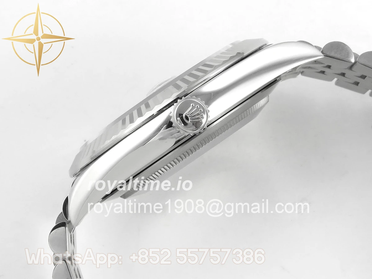 Rolex DateJust 41 126334 SCF 904L Steel Black Diamonds Dial on Jubilee Bracelet A3235 - Image 10