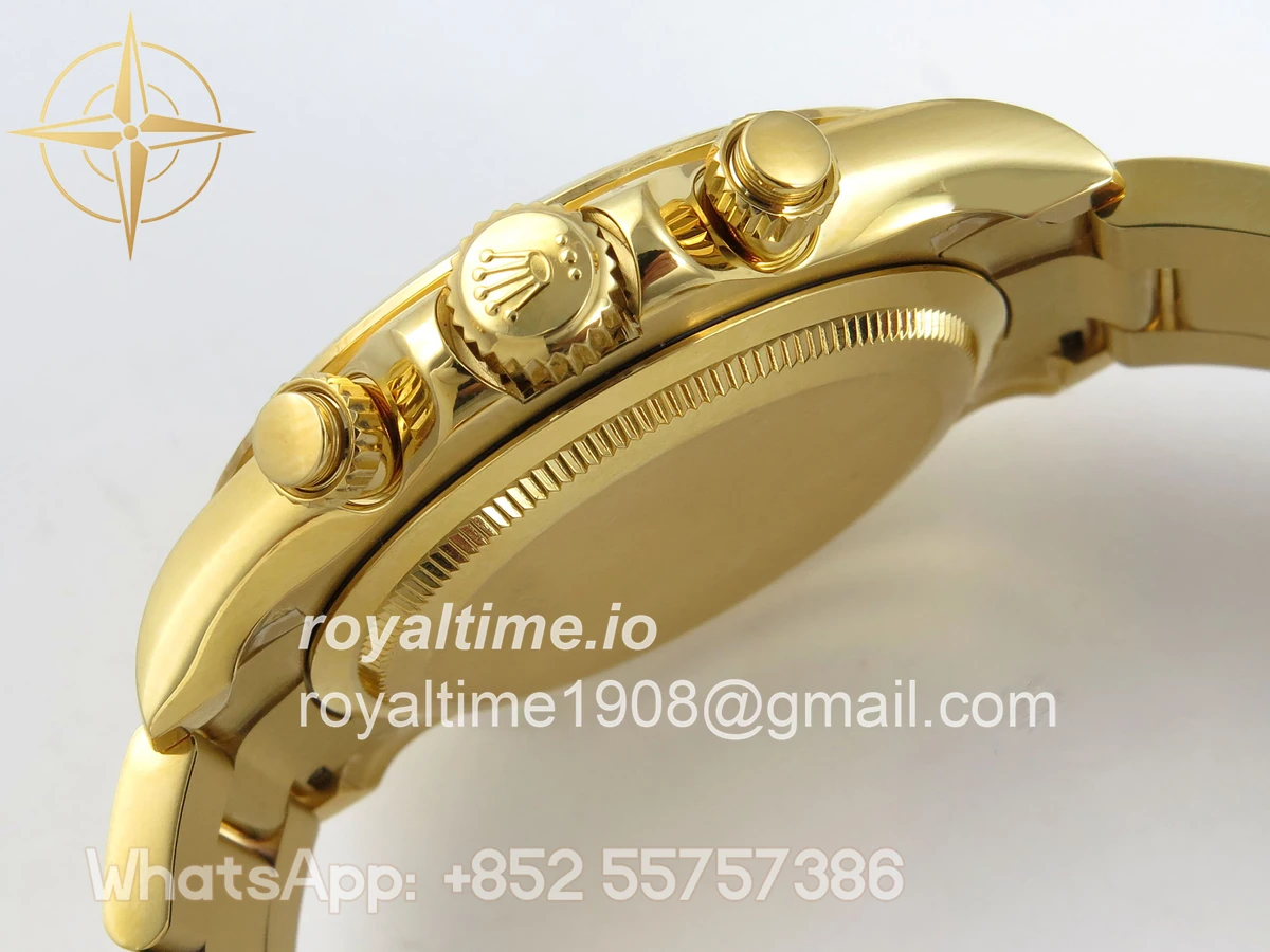 Rolex Daytona 116508 YG 3CF Green/YG Dial on YG Bracelet DD4131 (Gain Weight) - Image 10