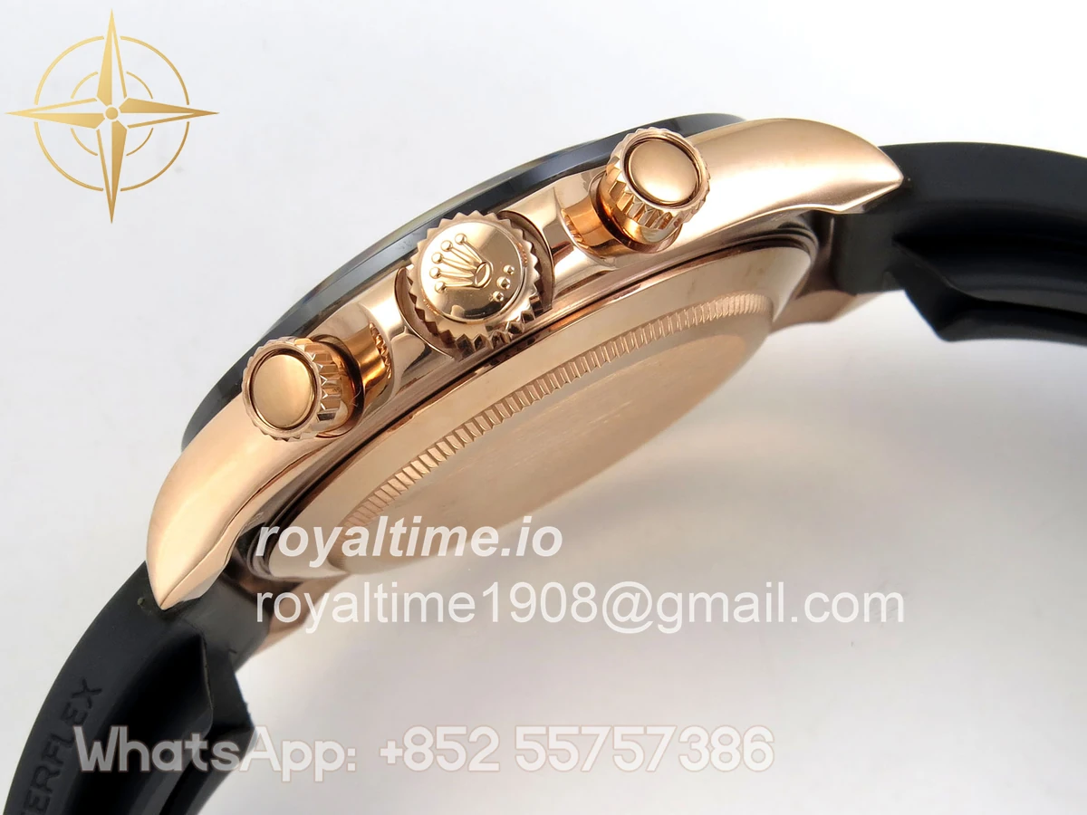 Rolex Daytona 116515 QF Brown Dial on Oysterflex Strap SA4130 V11 (Gain Weight) 160g - Image 10