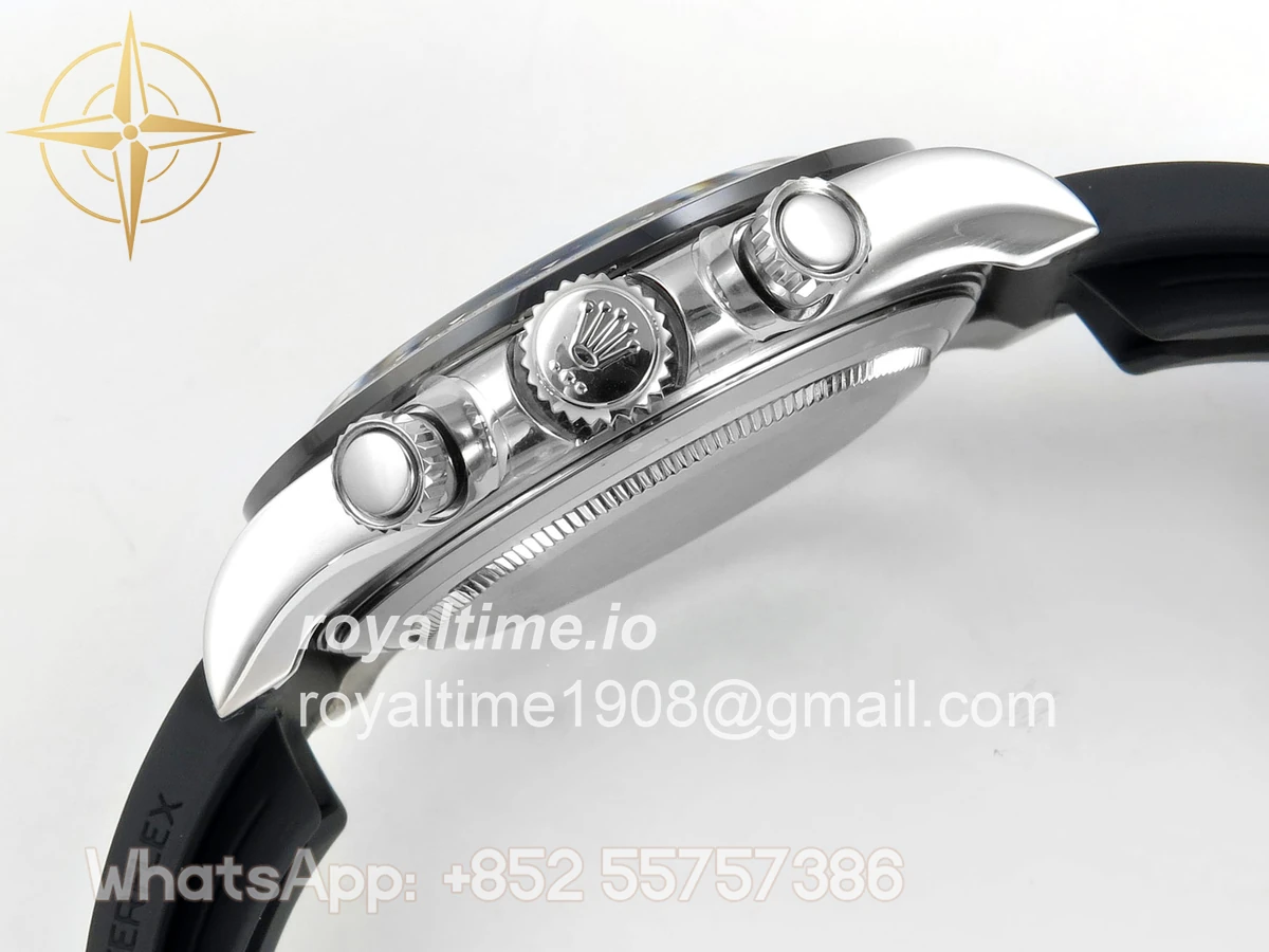 Rolex Daytona 116519 UFO Gray Dial on Oysterflex Strap UF4130 (Free Sprung) - Image 10