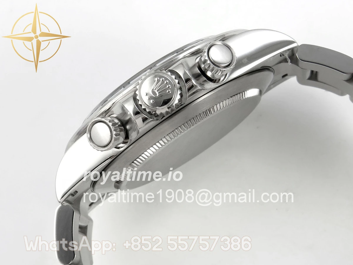 Rolex Daytona 116520 UFO White Dial on Bracelet UF4130 (Free Sprung) - Image 10
