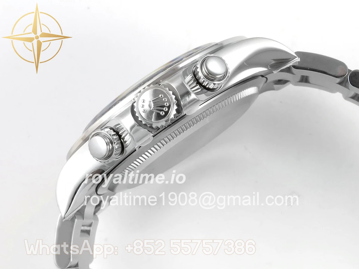 Rolex Daytona 126500 Panda Clean Plus 904L White Dial on Oyster Bracelet DD4131 - Image 10