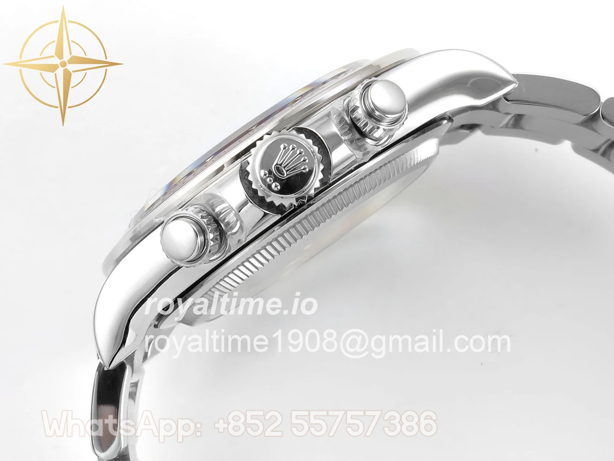 Rolex Daytona 126506 UFO Ice Blue Crystal Dial on Bracelet UF4131 (Free Sprung) - Image 10