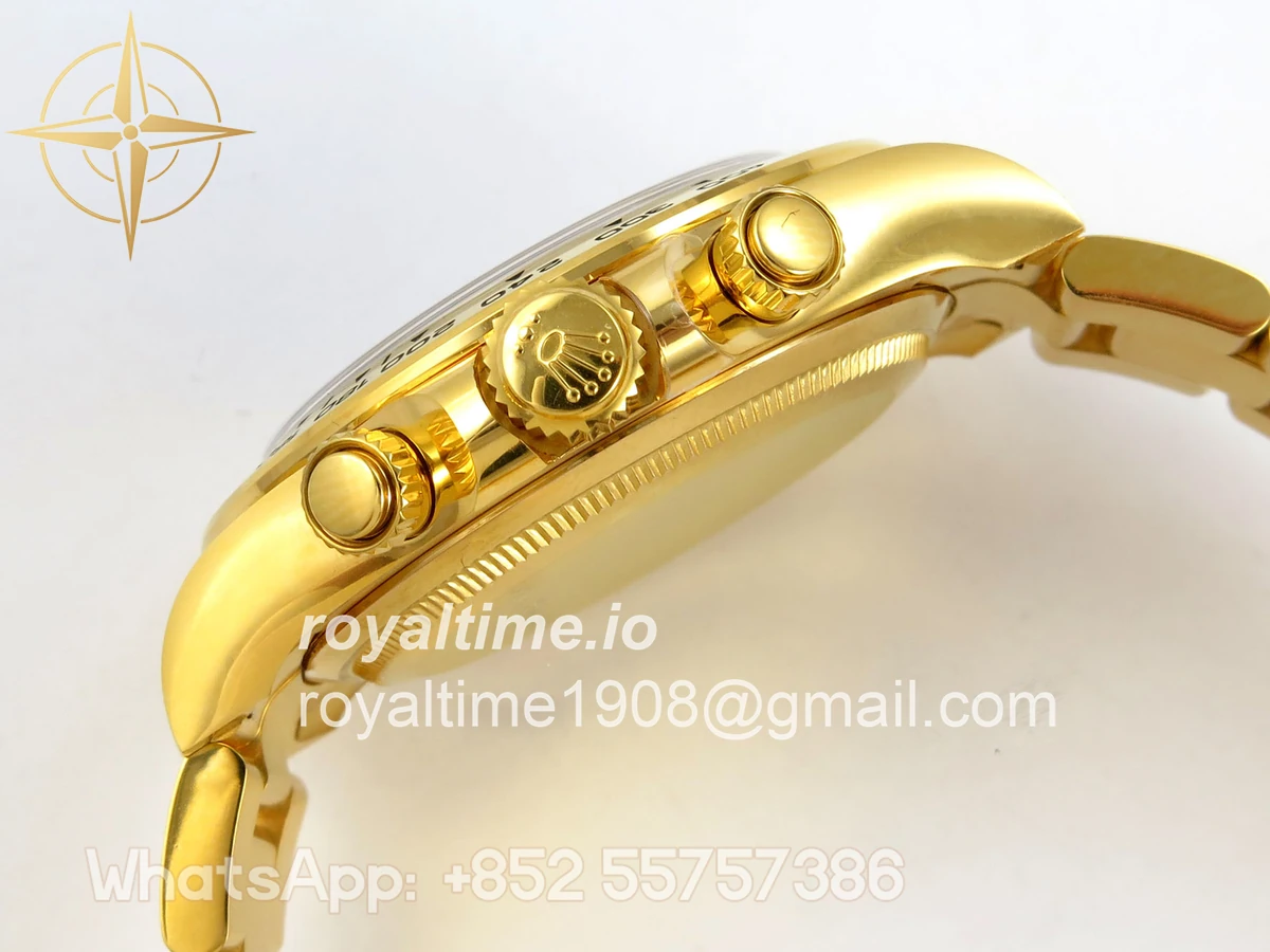 Rolex Daytona 126508 BTF YG Dial on YG Braclet DD4131 (Weighted) 220g - Image 10