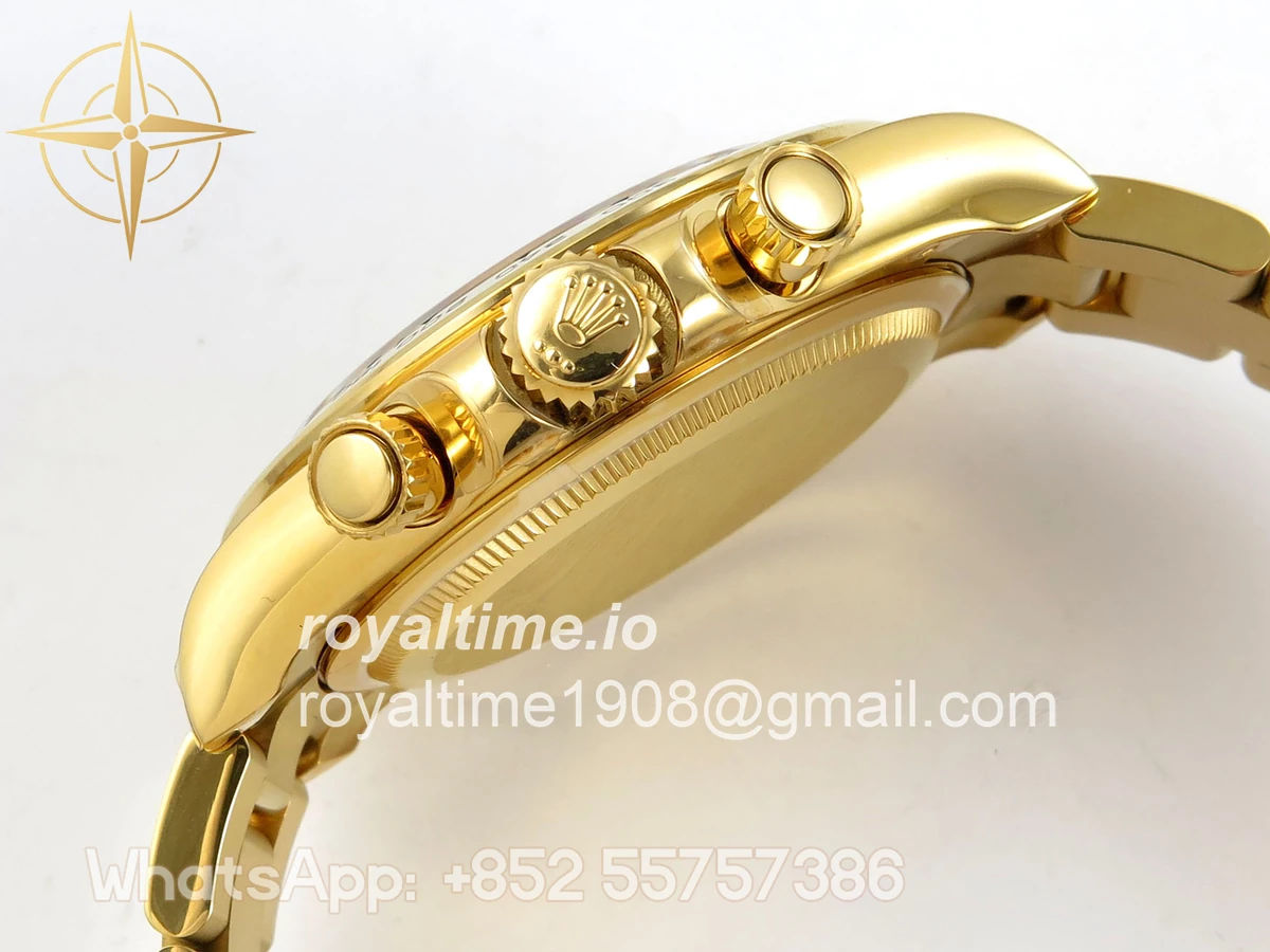 Rolex Daytona 126508 YG UFO YG Dial on YG Bracelet UF4131 (Free Sprung) - Image 10