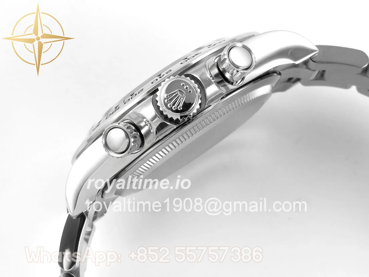 Rolex Daytona 126509 904L SS UFO Blue Dial Stick Marker On 904L SS Bracelet UF4131 (Free Sprung) - Image 10