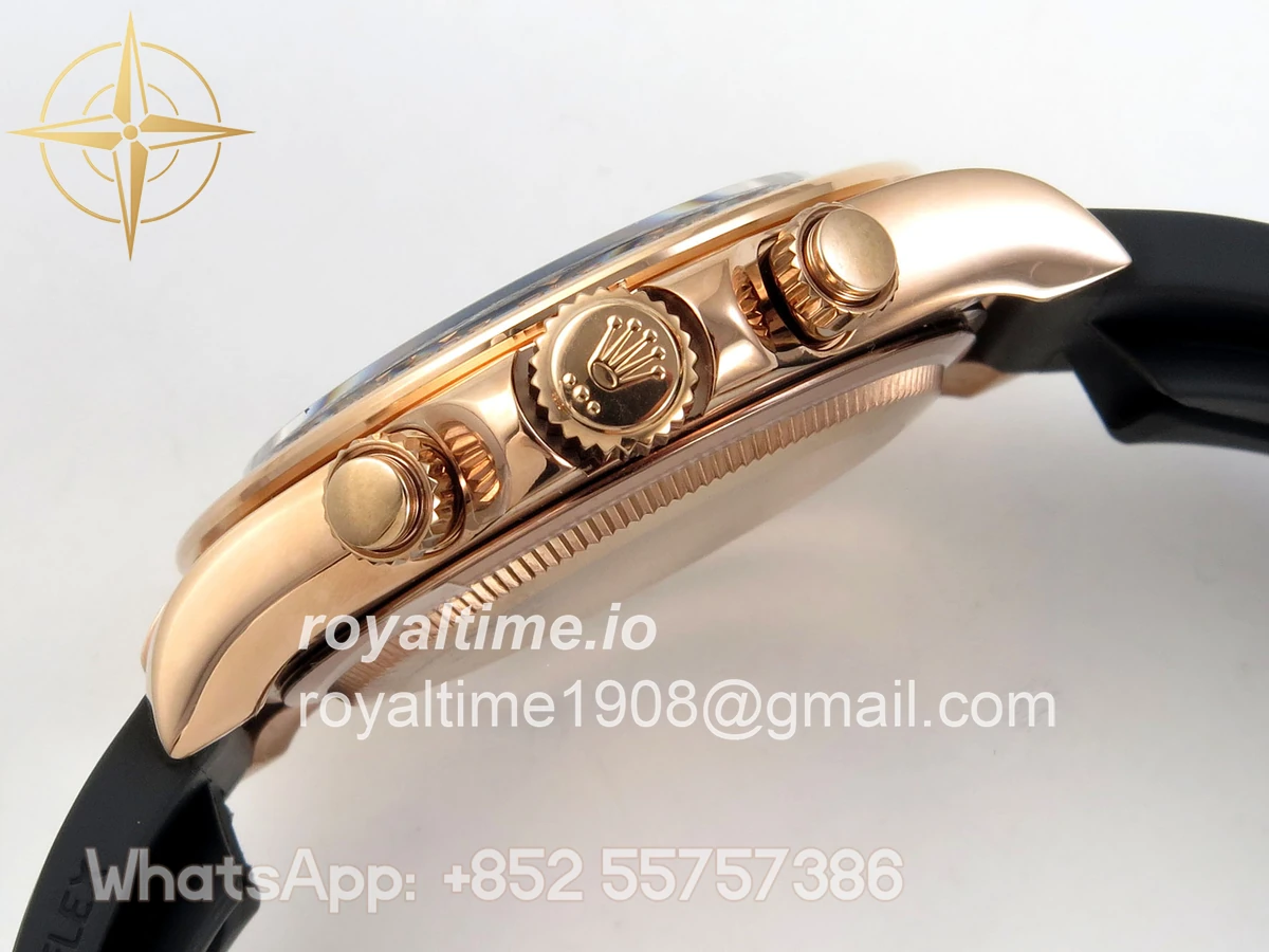 Rolex Daytona 126515 QF Meteorite Dial on Oysterflex Strap JH4131 V18 (Free Sprung) Weighted 157g - Image 10