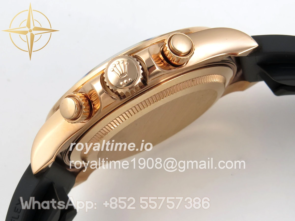 Rolex Daytona 126515 RG 3CF Meteorite Dial on Oysterflex Strap DD4131 (Gain Weight) - Image 10