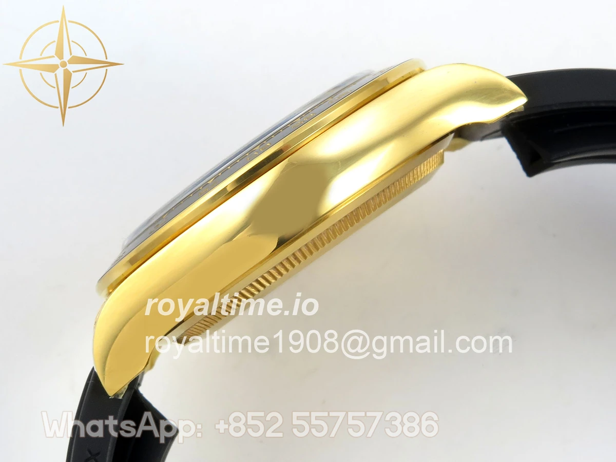 Rolex Daytona 126518 ARF YG/Black Dial on Oysterflex Strap DD4131 V2 (Weighted) - Image 10
