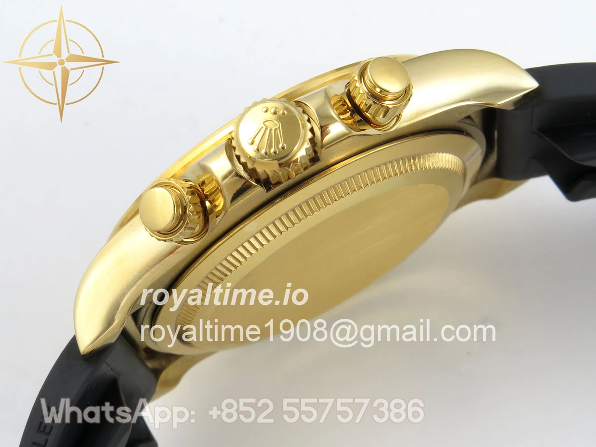 Rolex Daytona 126518 YG 3CF Meteorite Dial on Oysterflex Strap DD4131 (Gain Weight) - Image 10