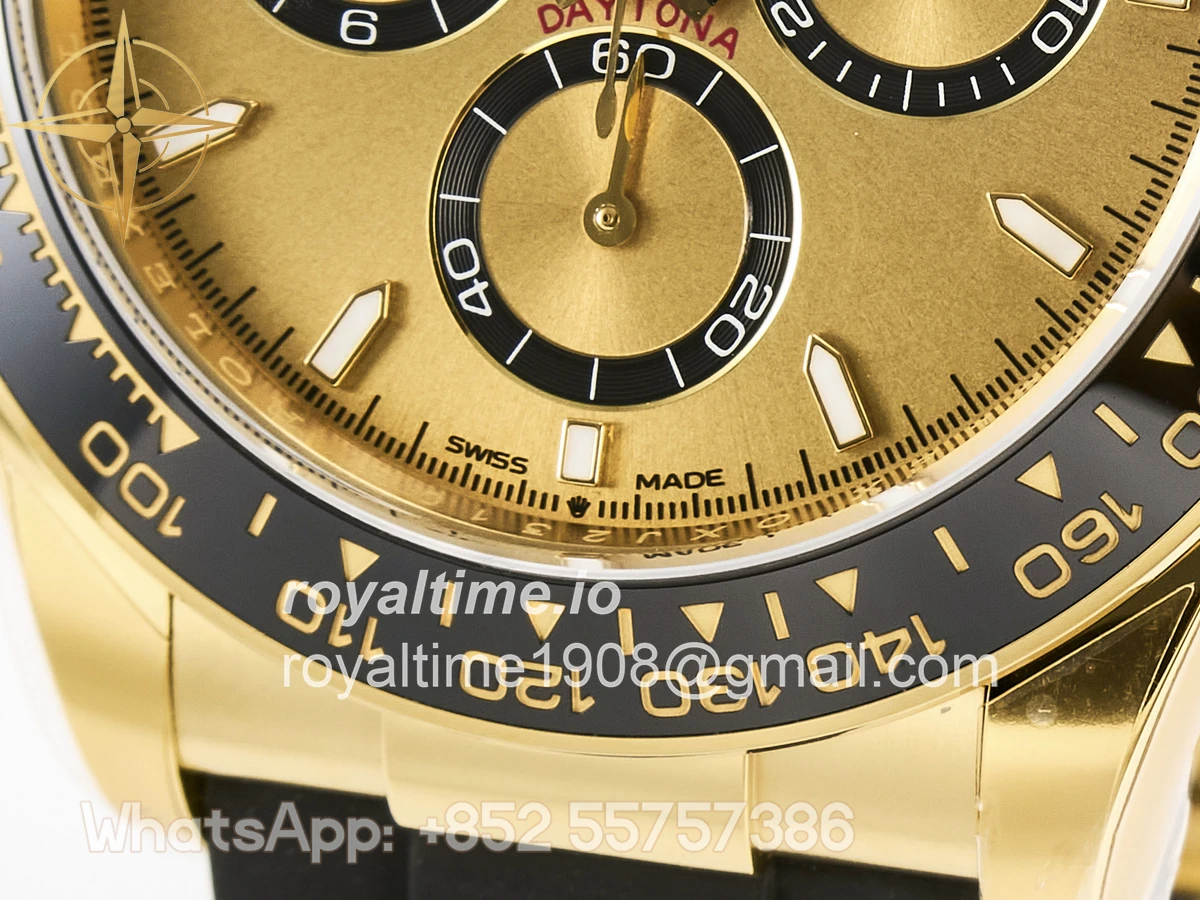 Rolex Daytona 126518 YG Clean Plus YG Dial on Oysterflex Strap DD4131 - Image 10