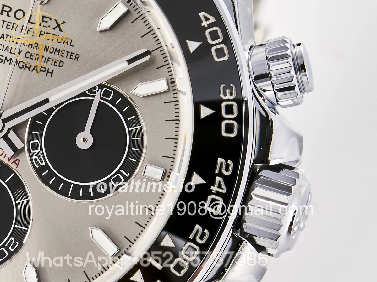 Rolex Daytona 126519 TMF Gray/Black Dial on Oysterflex Strap DD4131 - Image 10