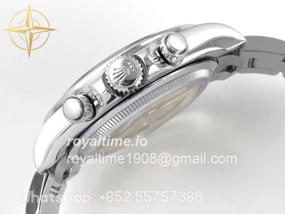 Rolex Daytona 126529 LN Le Mans QF on SS Bracelet JH4132 (Free Sprung) Weighted 175g - Image 10