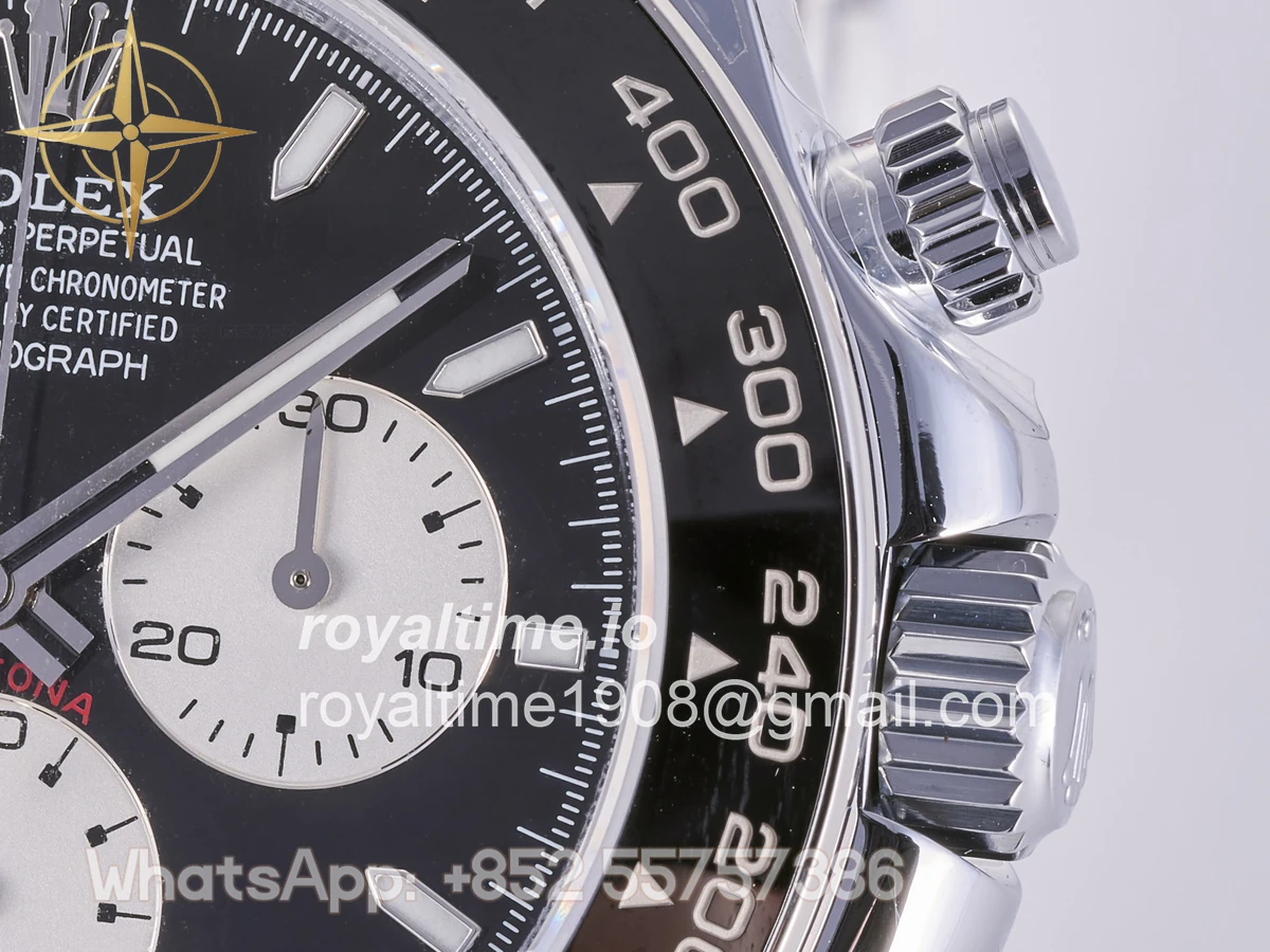 Rolex Daytona 126529 LN Le Mans QF on SS Bracelet JH4132 Free Sprung (Weighted) 175g - Image 10