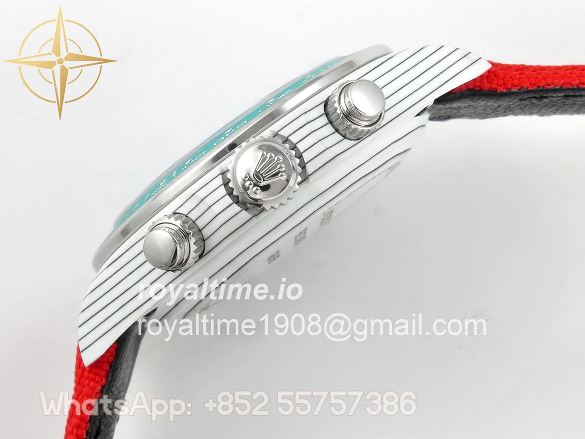 Rolex Daytona DIW White Carbon "LUCKY PLAYER QF" DIWF DD4801 - Image 10