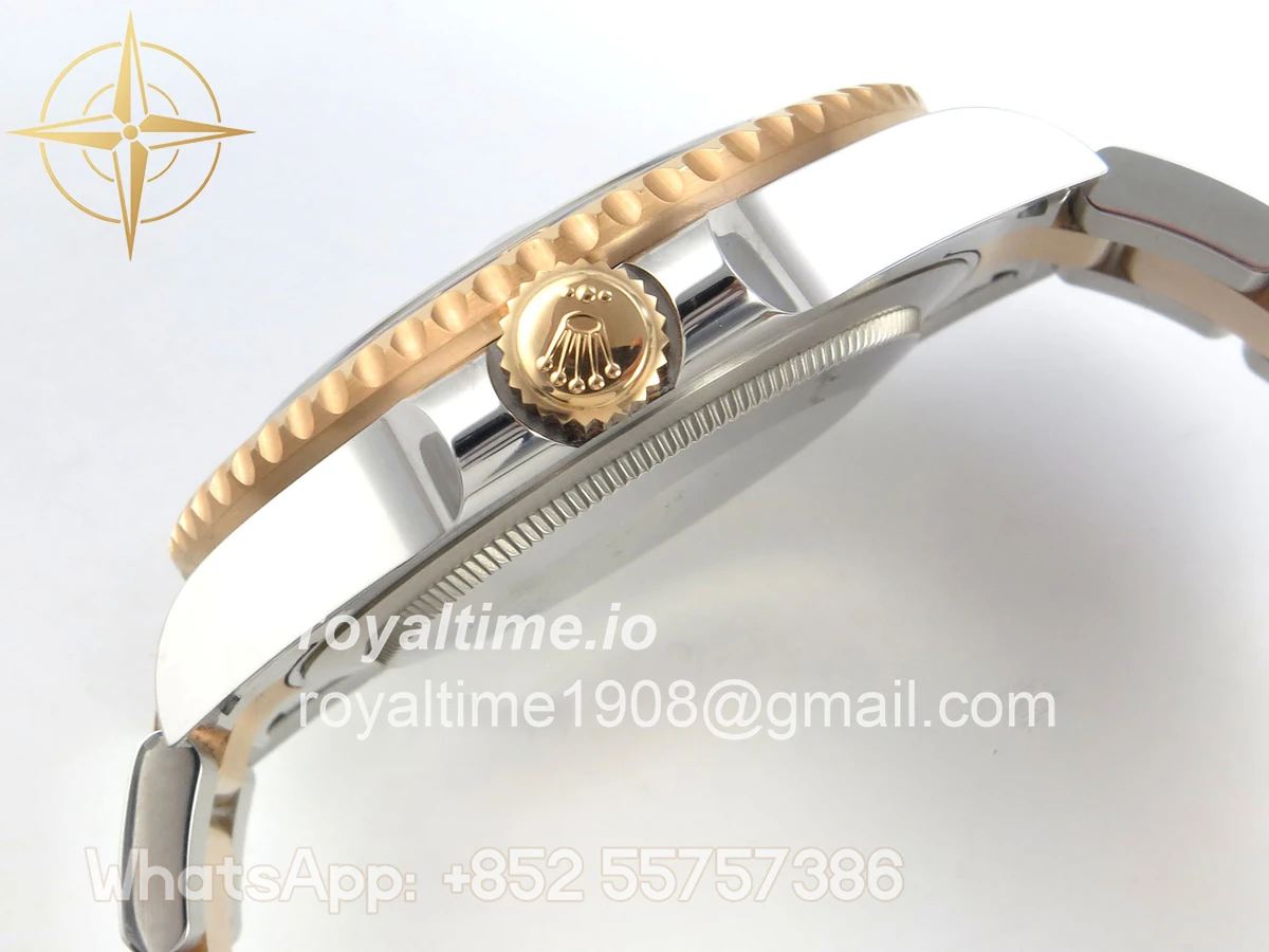 Rolex GMT Master II 126711 CHNR 904L SS/RG VF Black Dial On SS/RG Bracelet DD3285 CHS - Image 10