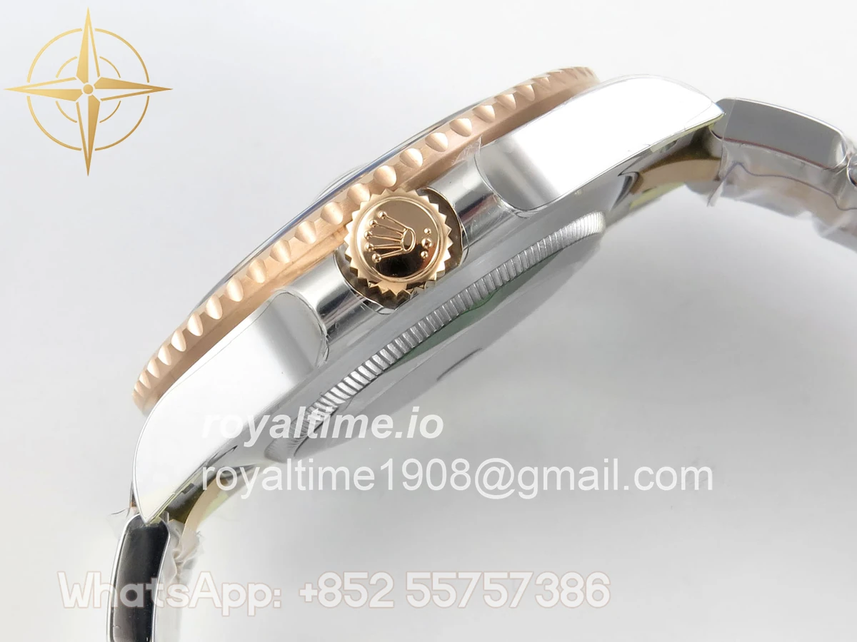 Rolex GMT-Master II 126711 CHNR Gain Weight VSF Black Dial On SS/RG Oyster Bracelet DD3285 CHS - Image 10