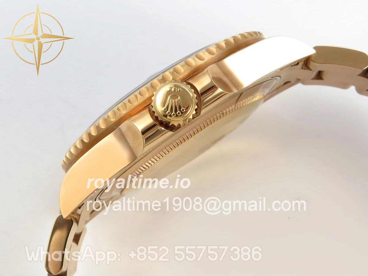 Rolex GMT-Master II 126715 CHNR Black/Brown Ceramic VF on RG Bracelet DD3285 - Image 10