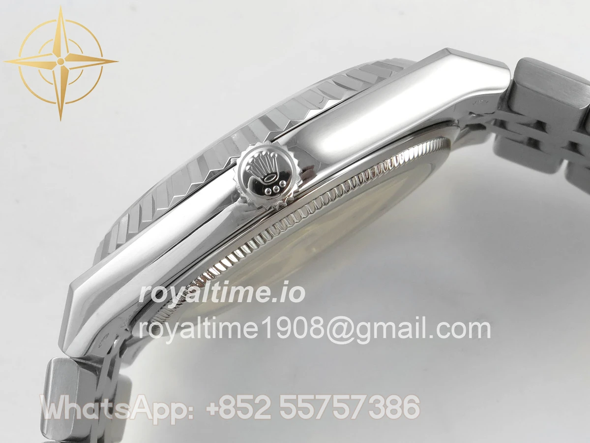 Rolex Land Dweller 127334 DIWF White Dial on SS Bracelet A7135 - Image 10