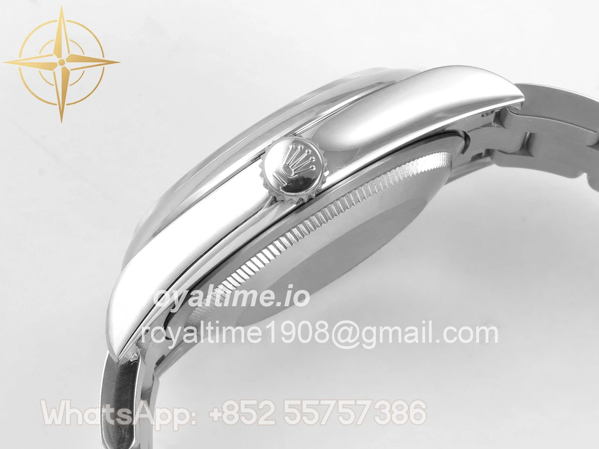 Rolex Oyster Perpetual 36mm 126000 QF 904L Steel Pistachio Green Dial on SS Bracelet VR3230 - Image 10