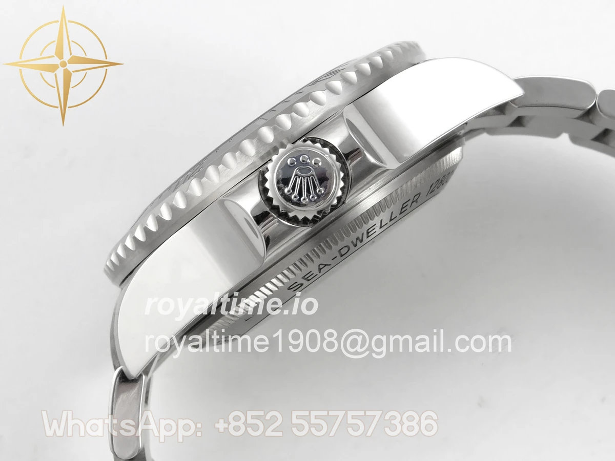 Rolex Sea-Dweller DEEPSEA 126660 “D-BLUE” QF 904L SS Case and Bracelet QF3235 - Image 10
