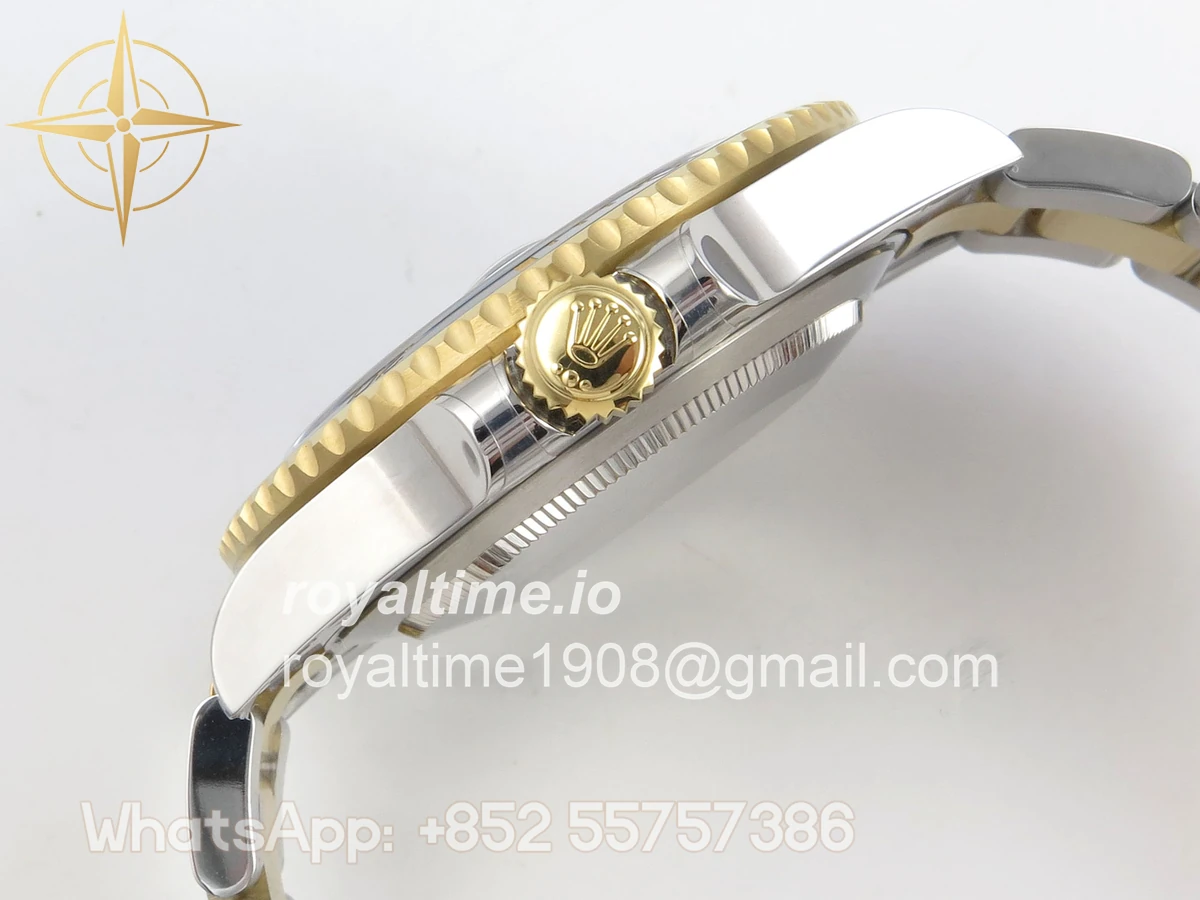 Rolex Submariner 41mm 126613 LN QF Black Dial on SS/YG Bracelet QF3235 - Image 10