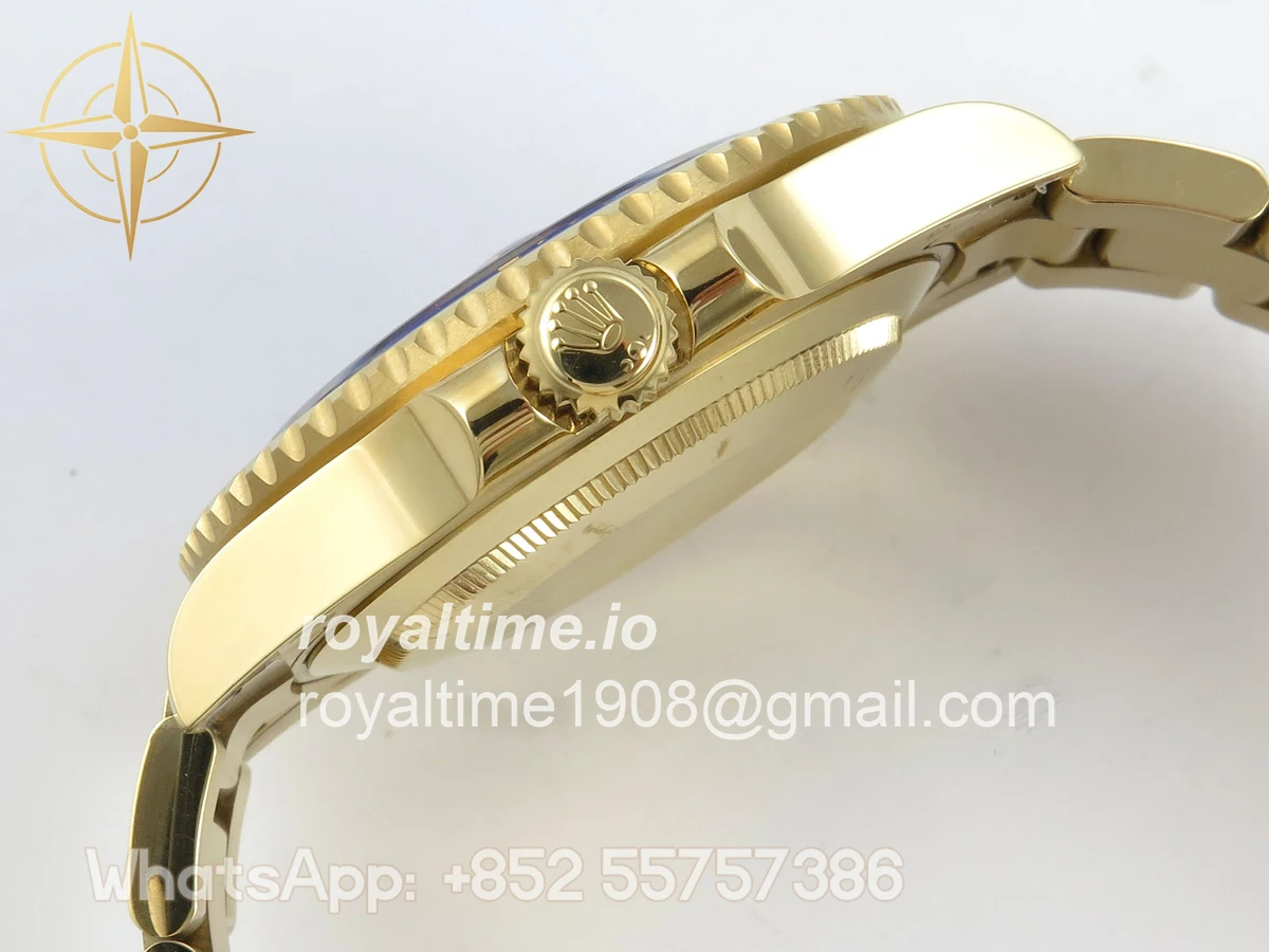 Rolex Submariner 41mm 126618 LB QF Blue Dial on YG Bracelet QF3235 - Image 10