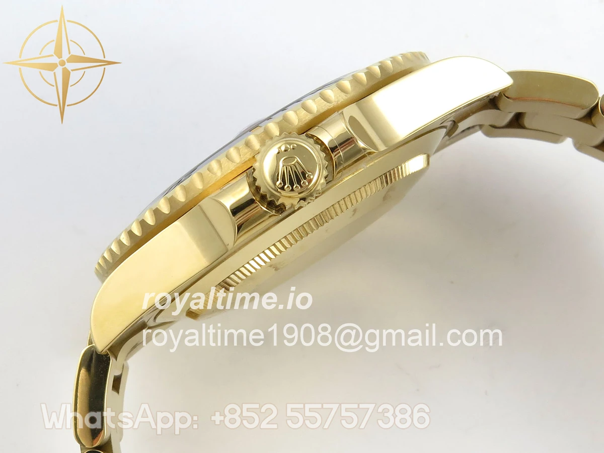 Rolex Submariner 41mm 126618 LN QF Black Dial on YG Bracelet QF3235 - Image 10